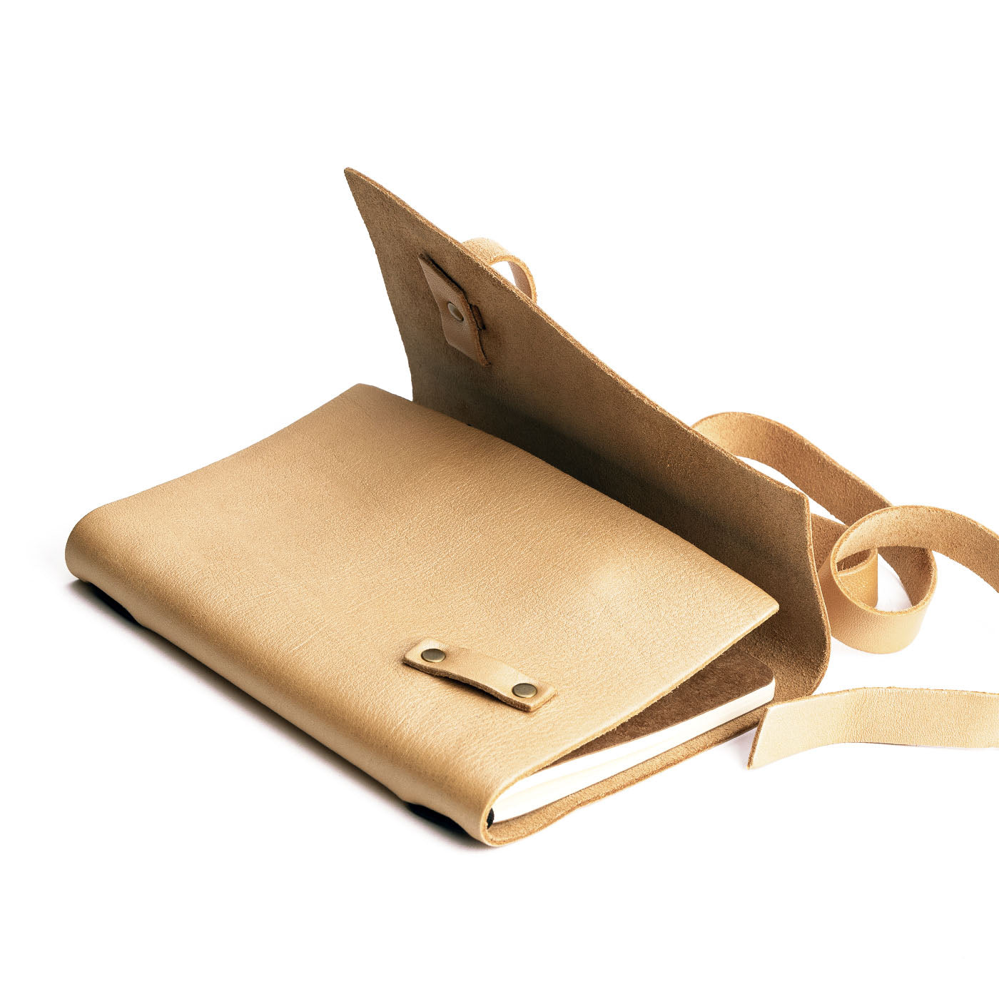 Premium Leather Wrap Journal for Writing & Sketching - Handmade Refillable Notebook, Perfect for Travel, Work & Creative Projects
