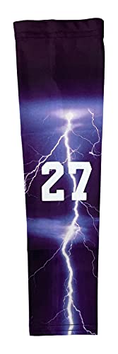 Black Purple Thunder Lightning