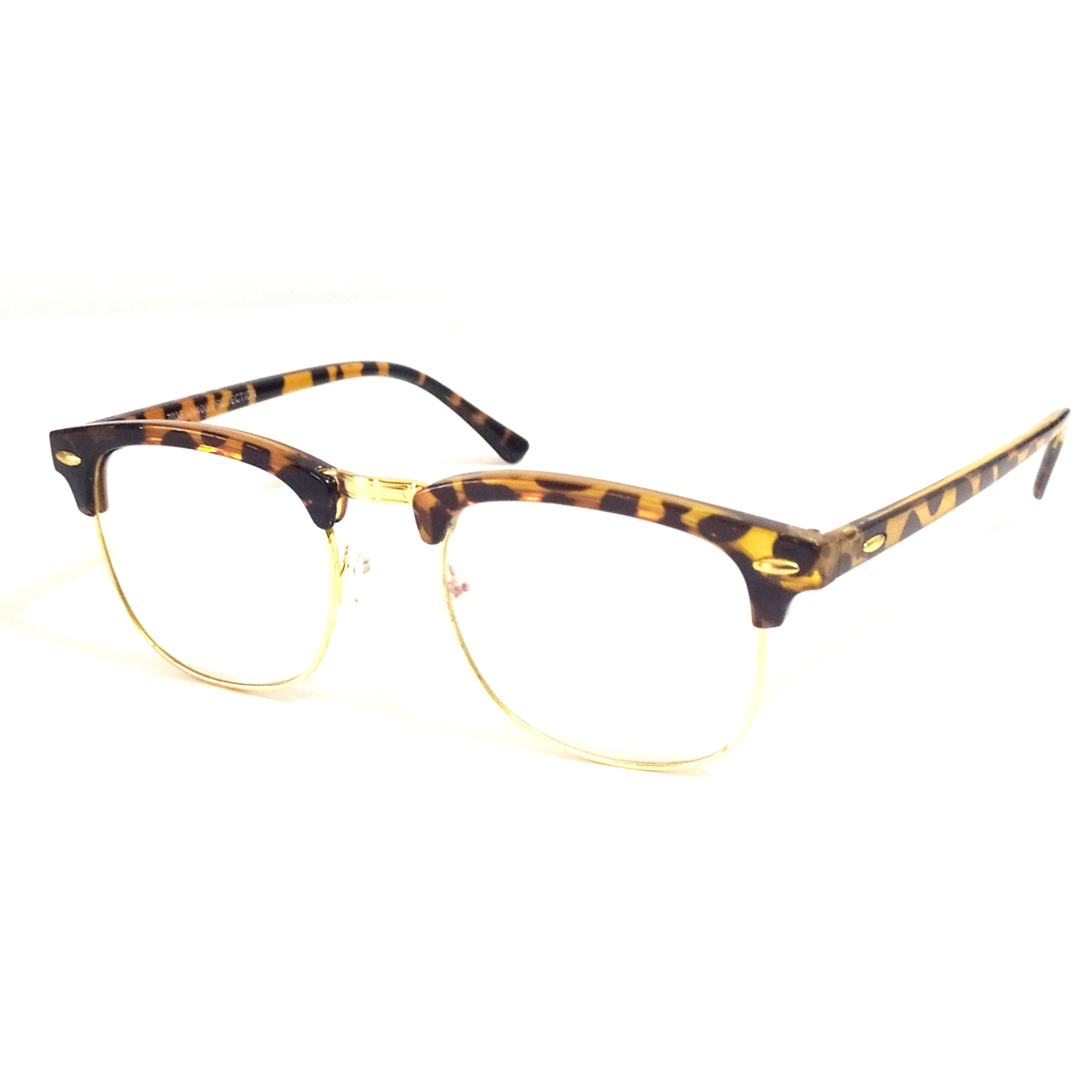 Trendy Zero Power Fashion Glasses for Women & Men - UV Protection, Lightweight & Comfortable - Perfect for Daily Wear, Reading & Outdoor Activities