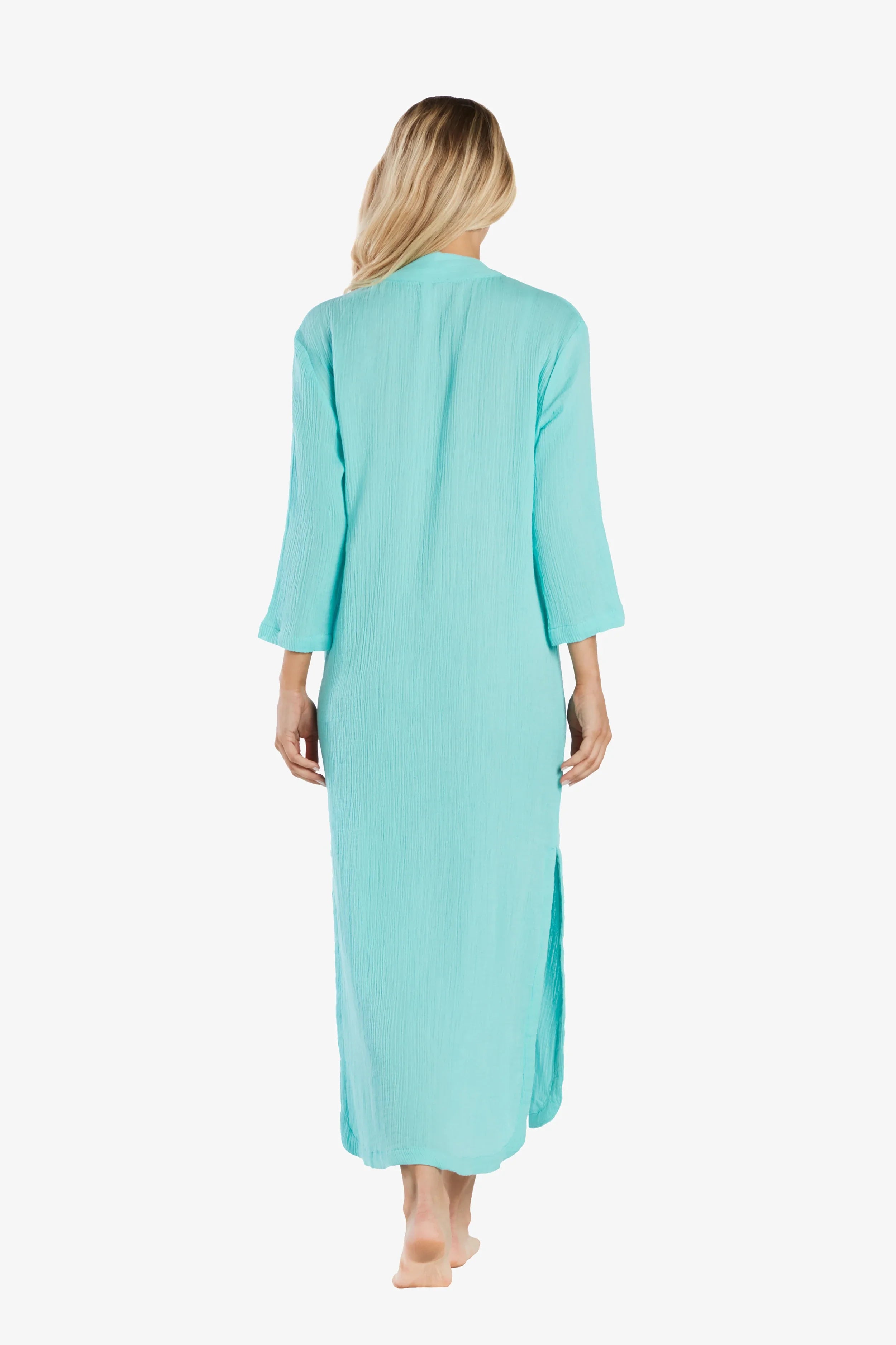 Brigid Tunic Top - Light Seafoam Green Women's Casual Blouse for Spring & Summer | Perfect for Office, Date Night & Weekend Outings