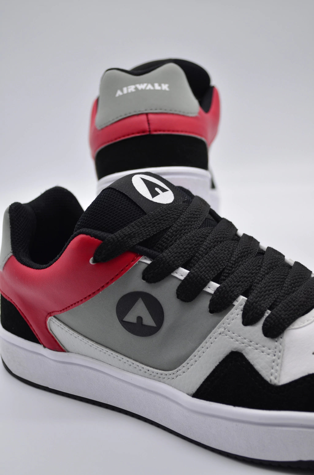 Air Walk H Brook Sneakers for Men - Red/White Casual Shoes - Perfect for Running, Walking & Everyday Comfort