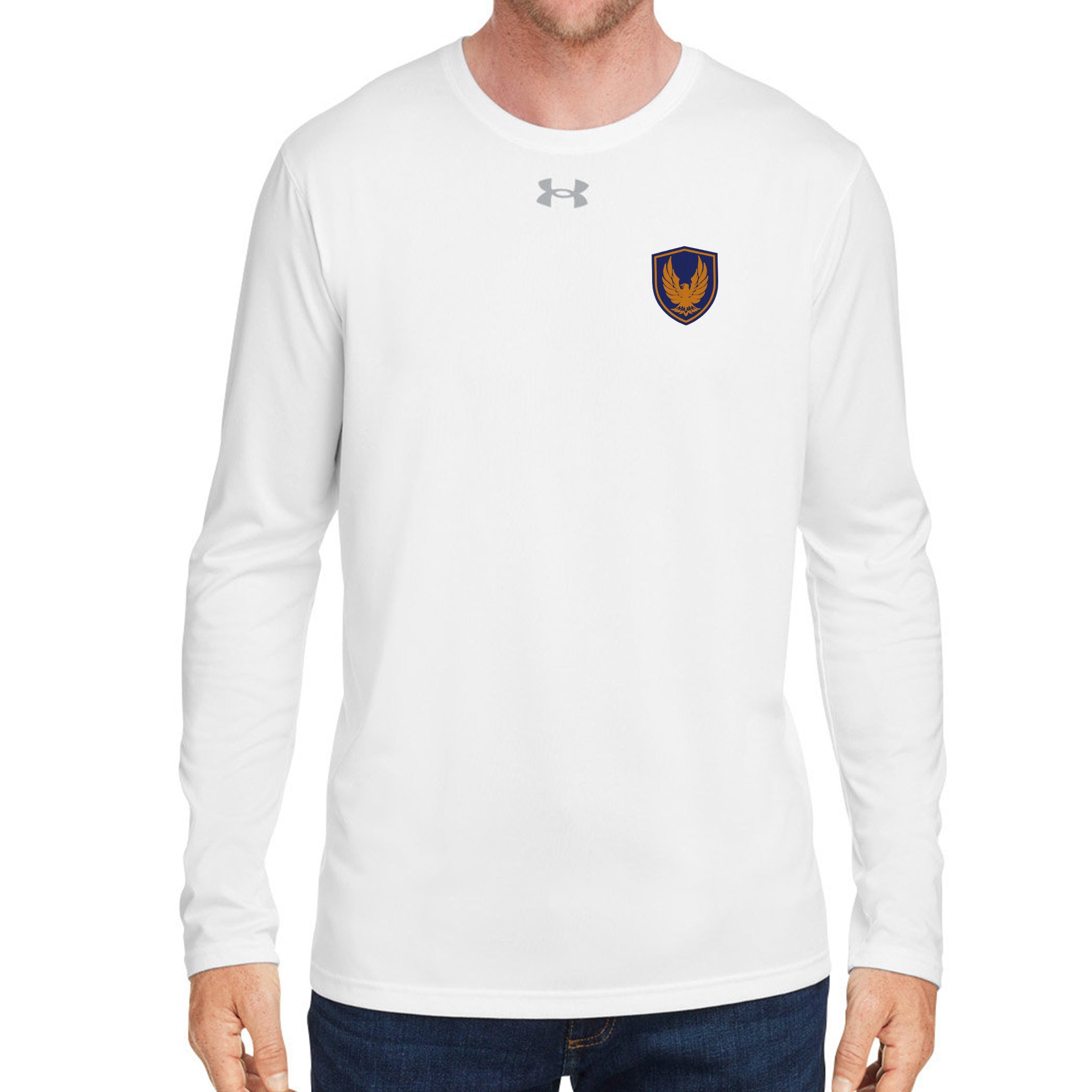 GHFH Rugby UA Team Tech Long Sleeve T-Shirt - Moisture Wicking, Breathable Performance Shirt for Rugby Training & Outdoor Sports