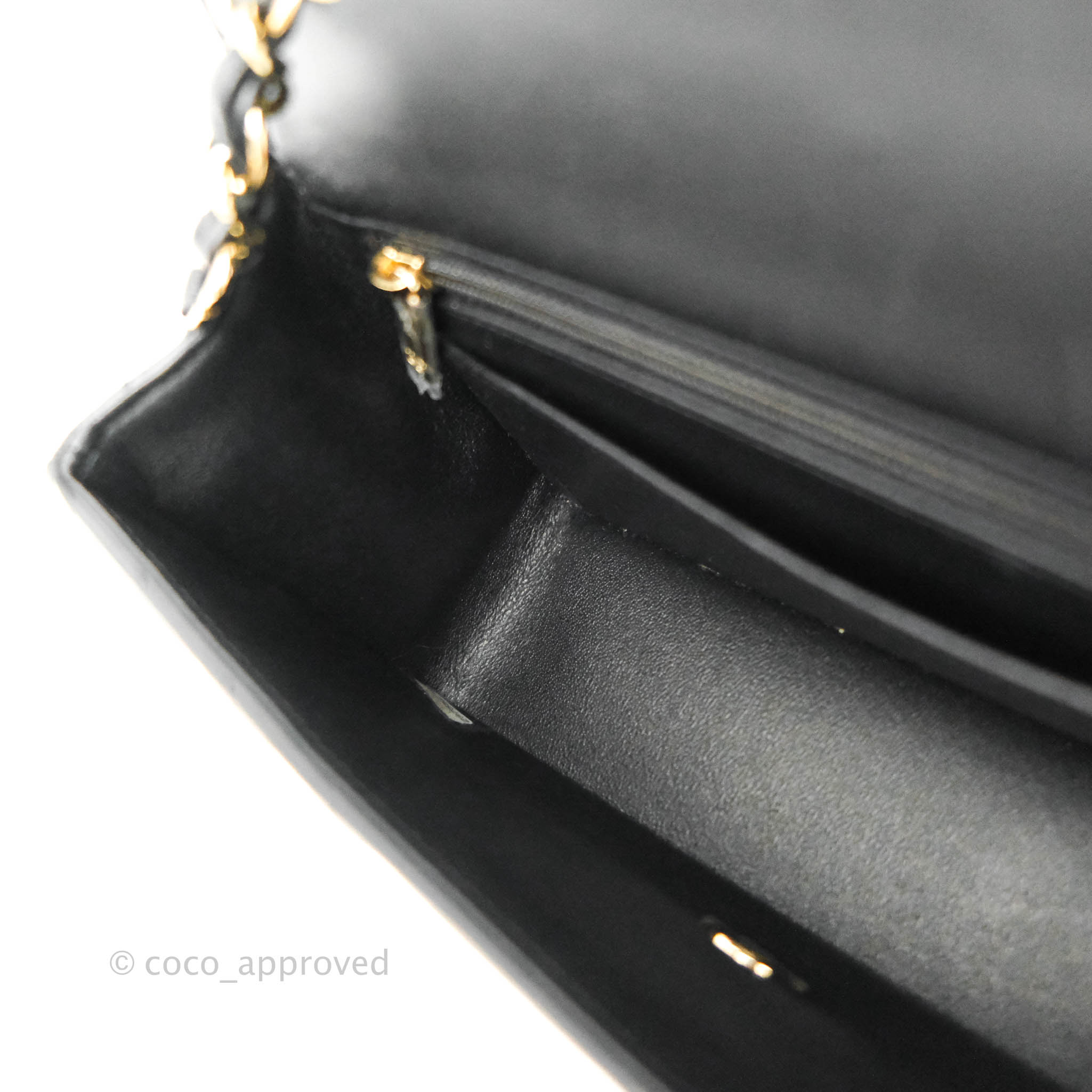 Chanel Chevron Mini Rectangular Flap Bag in Black Lambskin with Gold Hardware - Luxury Crossbody Purse for Women, Perfect for Evening Events & Date Nights