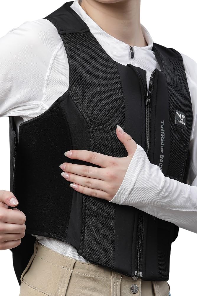 TuffRider Equestrian Back Protector - High Impact Protection for Horse Riding & Equestrian Sports | Perfect for Show Jumping, Dressage & Trail Riding
