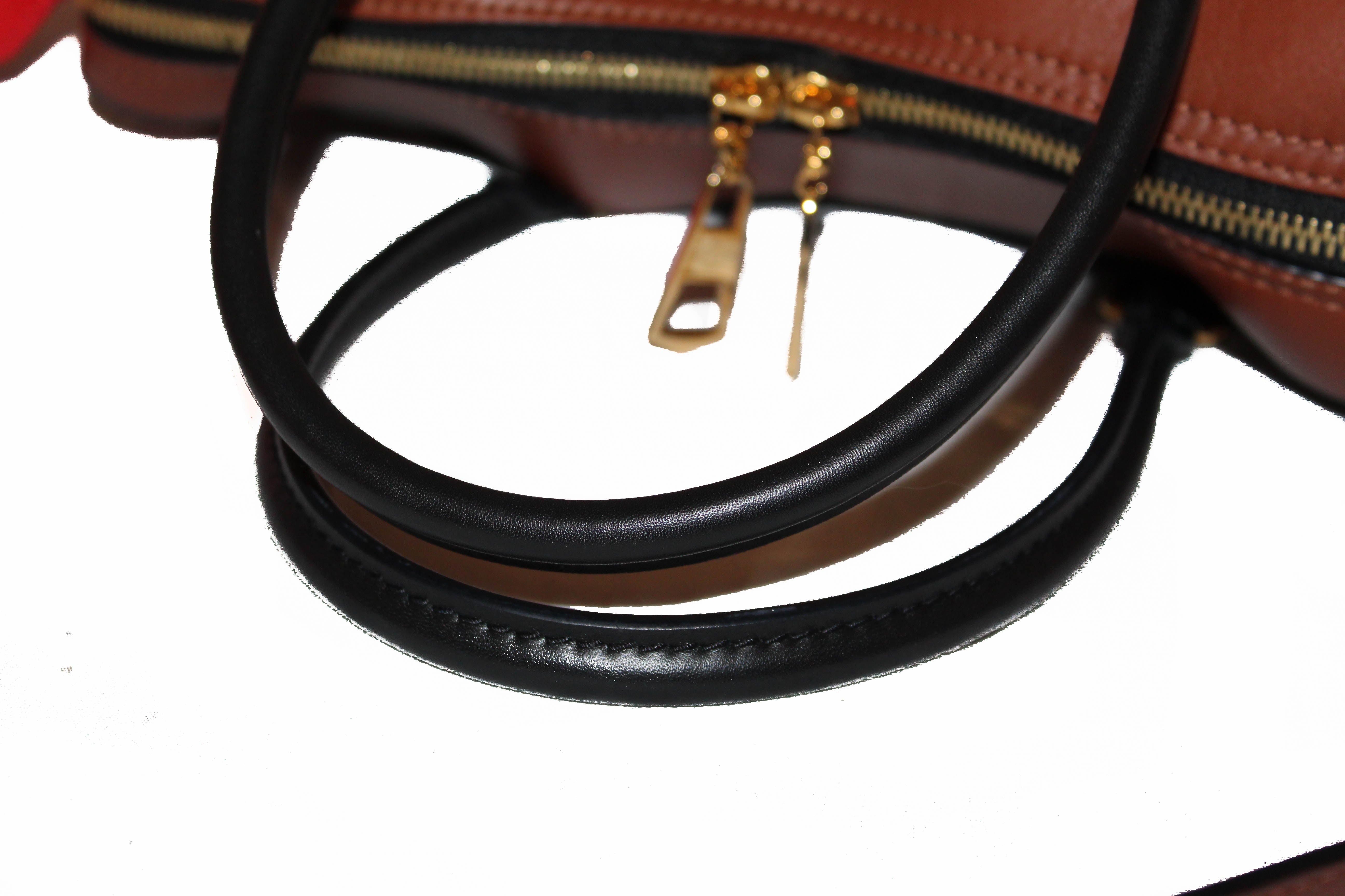 Authentic Louis Vuitton Monogram Canvas Caramel Tuileries Handbag - Luxury Designer Shoulder Bag for Women, Perfect for Work, Travel & Evening Events