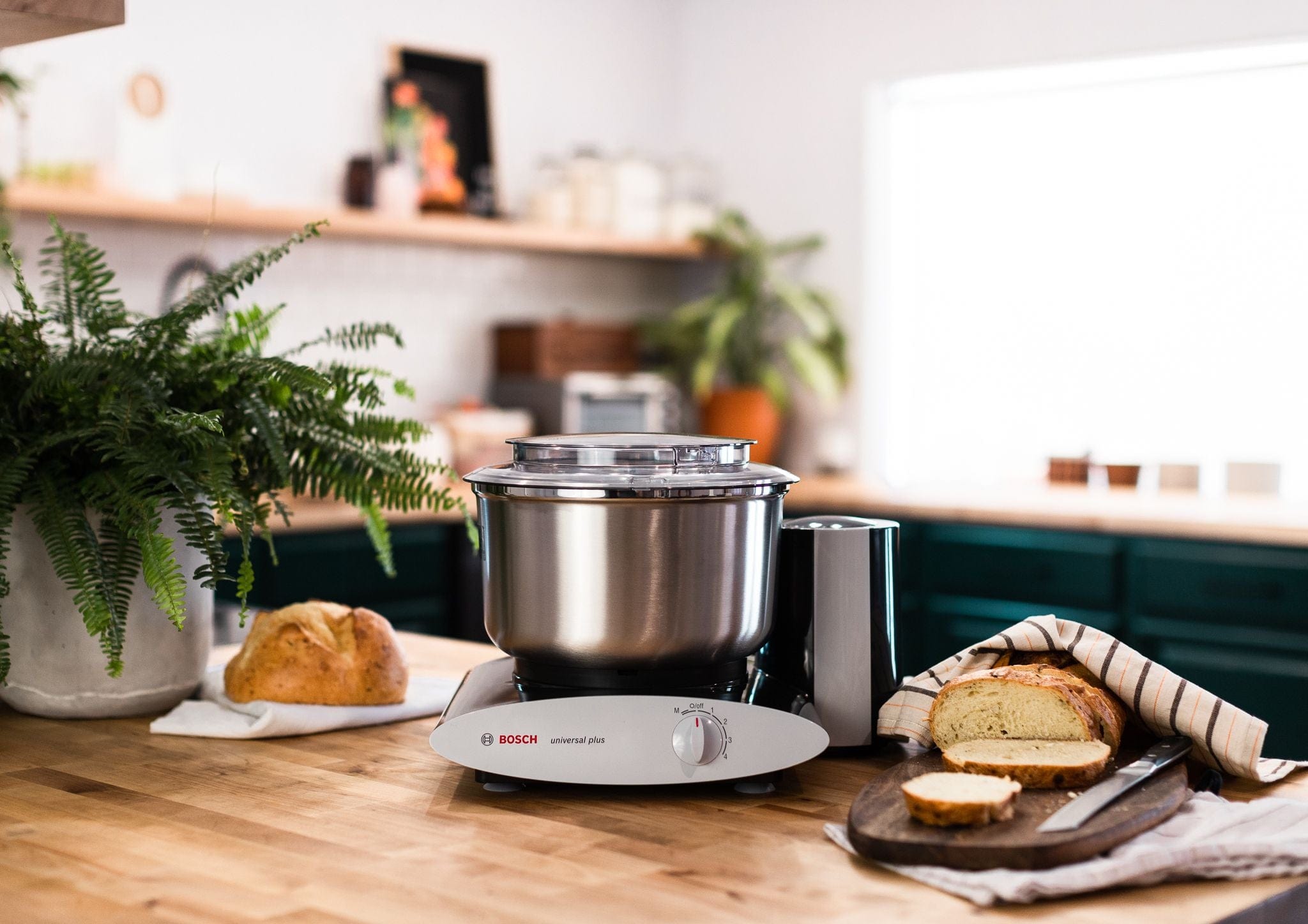 Bosch MUM6N10UC Universal Plus Kitchen Mixer - Powerful 1000W Stand Mixer for Baking, Dough Kneading & Food Prep - Perfect for Home Bakers & Professional Chefs - Ideal for Cakes, Cookies, Bread & Pastries