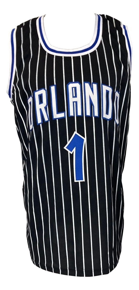 Authentic Penny Hardaway Orlando Magic Signed Black Basketball Jersey - BAS ITP Certified - Perfect for NBA Collectors, Fans & Sports Memorabilia Enthusiasts