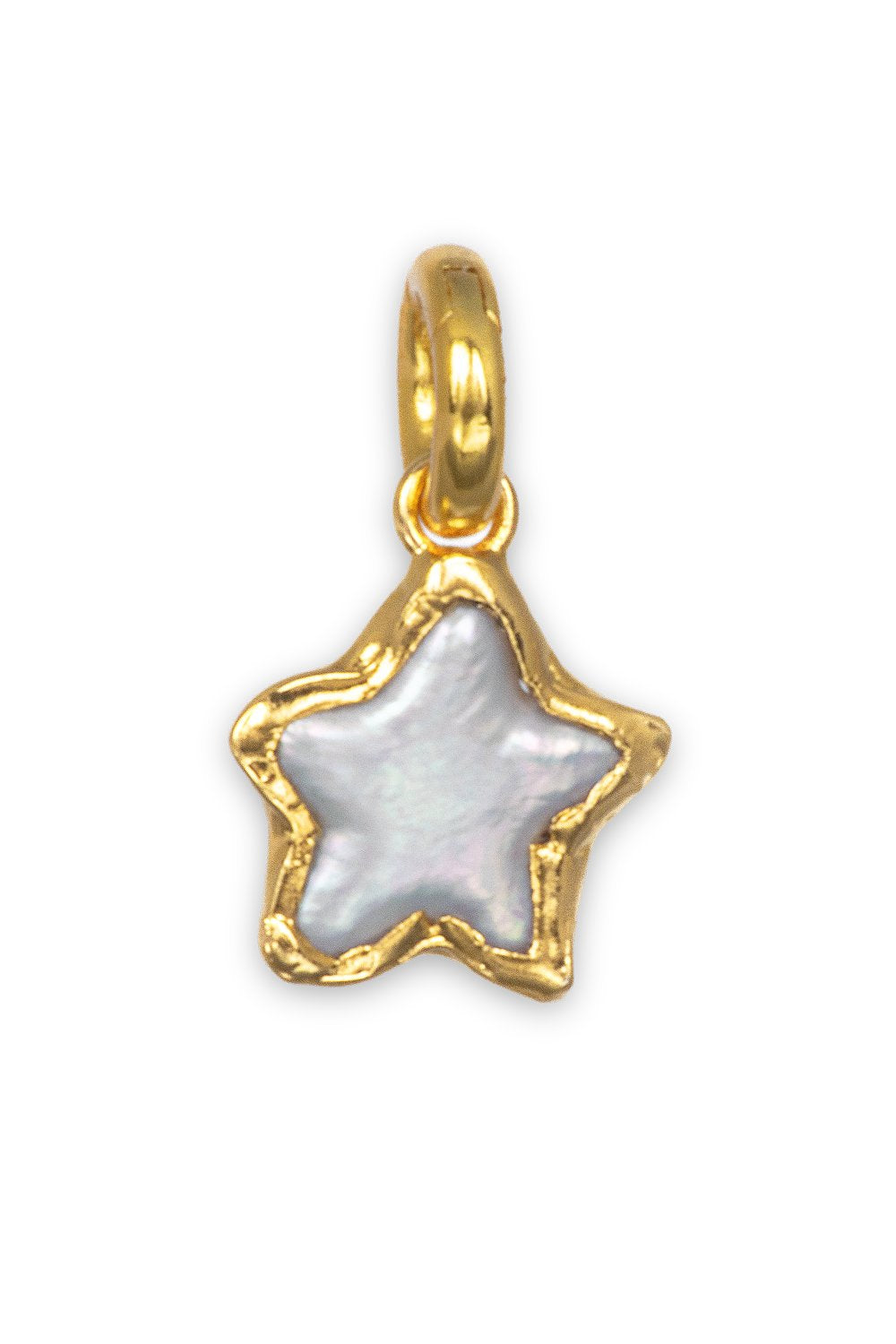 Pearl Star Charm in Gold - Elegant Jewelry for Women, Perfect for Gifts, Parties & Special Occasions
