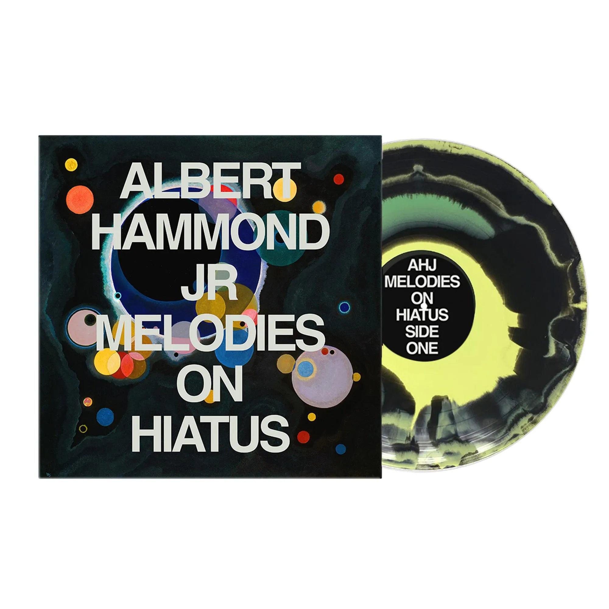 Albert Hammond Jr. - Melodies On Hiatus (Indie Exclusive, Limited Edition 2LP Yellow/Green/Black Vinyl) | Indie Rock Vinyl Record for Collectors & Music Lovers | Perfect for Home Listening & Gifts