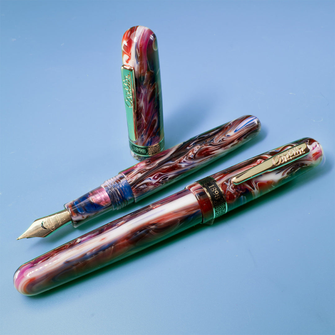 Conklin 1898 Fountain Pen - Misto Purple Limited Edition, Vintage Style Nib for Smooth Writing - Perfect for Calligraphy, Journaling & Gift Giving