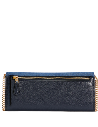 Coach Envelope Wallet for Women & Men | Genuine Leather Card Holder with RFID Protection | Perfect for Travel, Business & Everyday Use