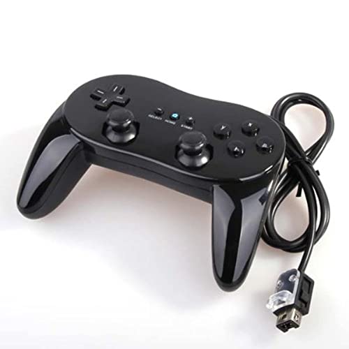Donop Black Classic Controller Pro - 2 Pack Wireless Gamepad for Nintendo Wii - Perfect for Multiplayer Gaming & Family Entertainment
