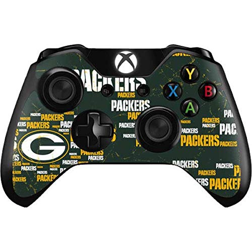 Official NFL Green Bay Packers Gaming Skin for Xbox One Controller - Durable Vinyl Decal with Blast Design | Perfect for Gamers, Sports Fans & Custom Console Accessories