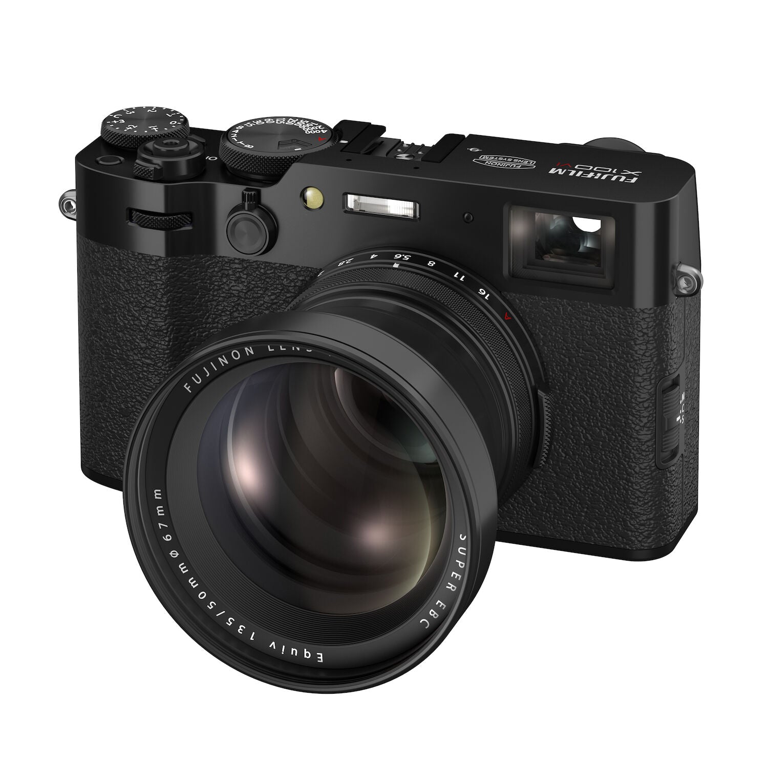 FUJIFILM X100VI Digital Camera 40.2MP APS-C Sensor - Black | Compact Mirrorless Camera for Street Photography & Travel Vlogging