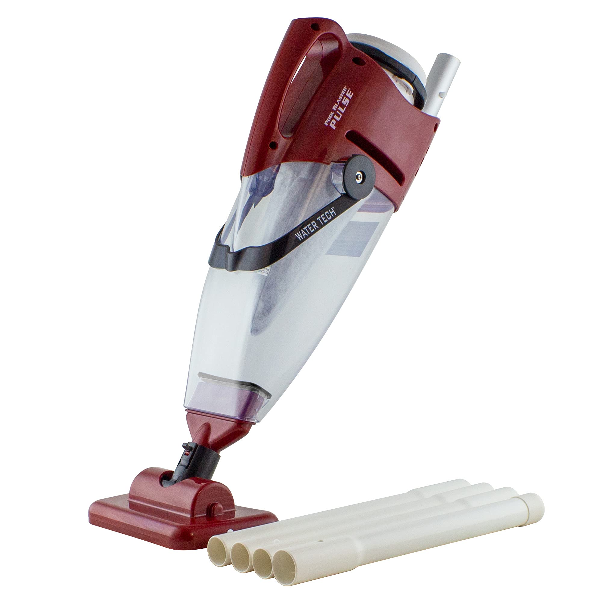 POOL BLASTER Water Tech Pulse Cordless Rechargeable Pool Vacuum Cleaner - X-Large Debris Chamber, Hose-Free Design for In-Ground & Above Ground Pools - Perfect for Leaves, Dirt & Small Debris Removal