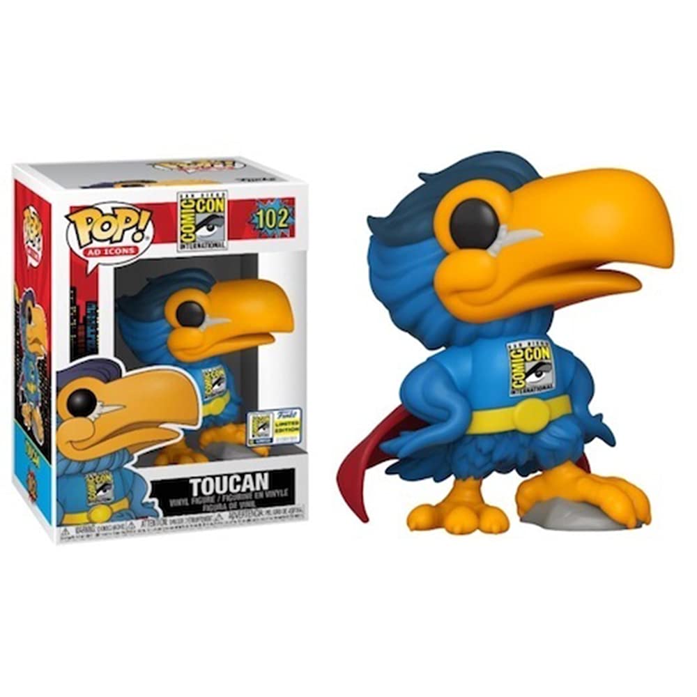 Exclusive San Diego Comic Con Toucan Superhero Collectible - Perfect for Comic Fans & SDCC Merch Enthusiasts