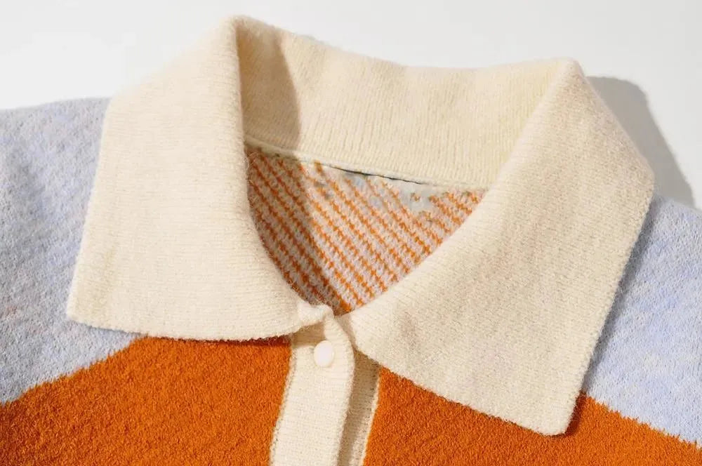 Women's Stylish Landscape Crop Cardigan Sweater - Lightweight Knit Open Front Wrap for Spring & Fall - Perfect for Casual Outfits, Office Wear, and Coffee Dates