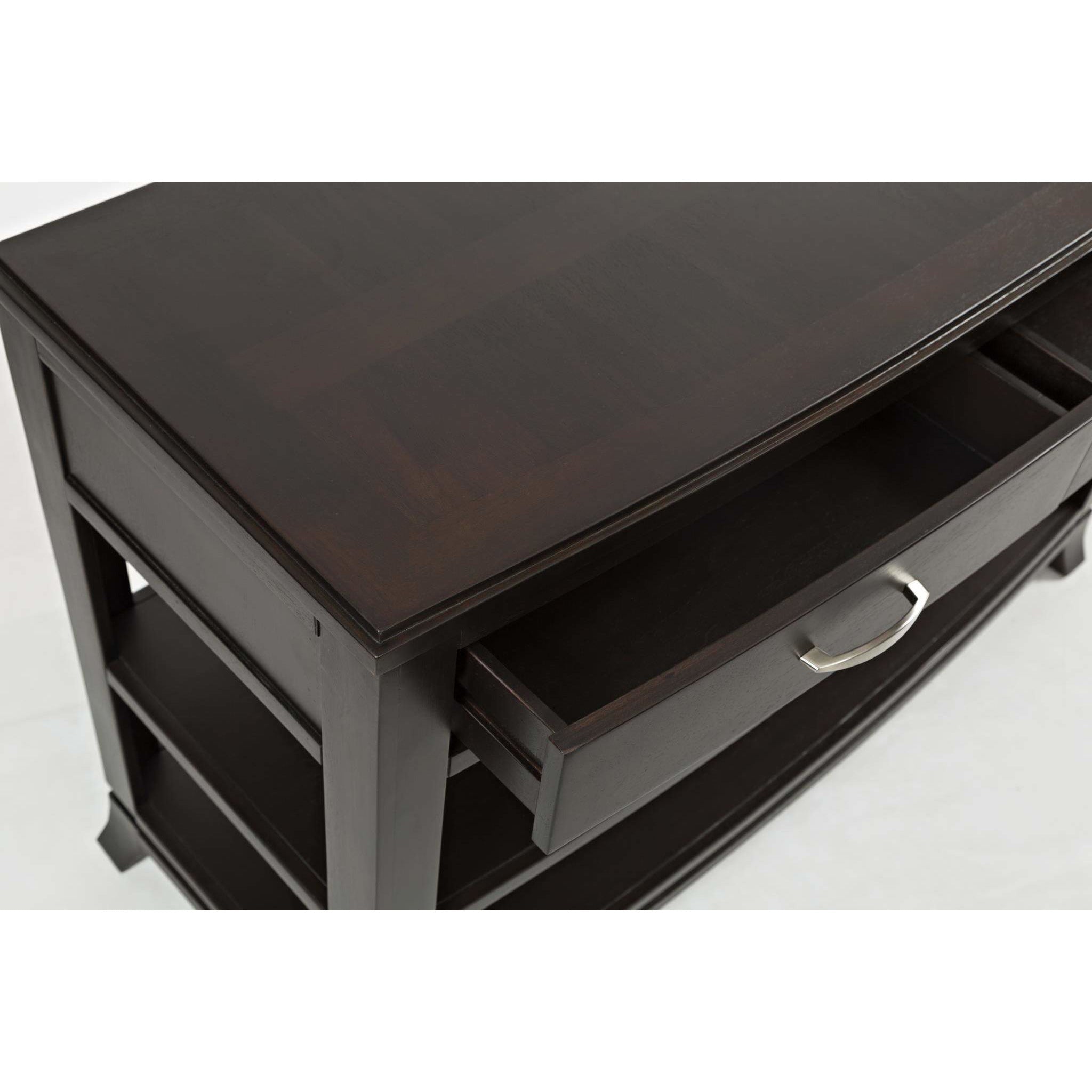 Modern Sofa Table for Living Room - Stylish Console Table with Storage Shelf, Perfect for Small Spaces, Home Decor & Entryway Use