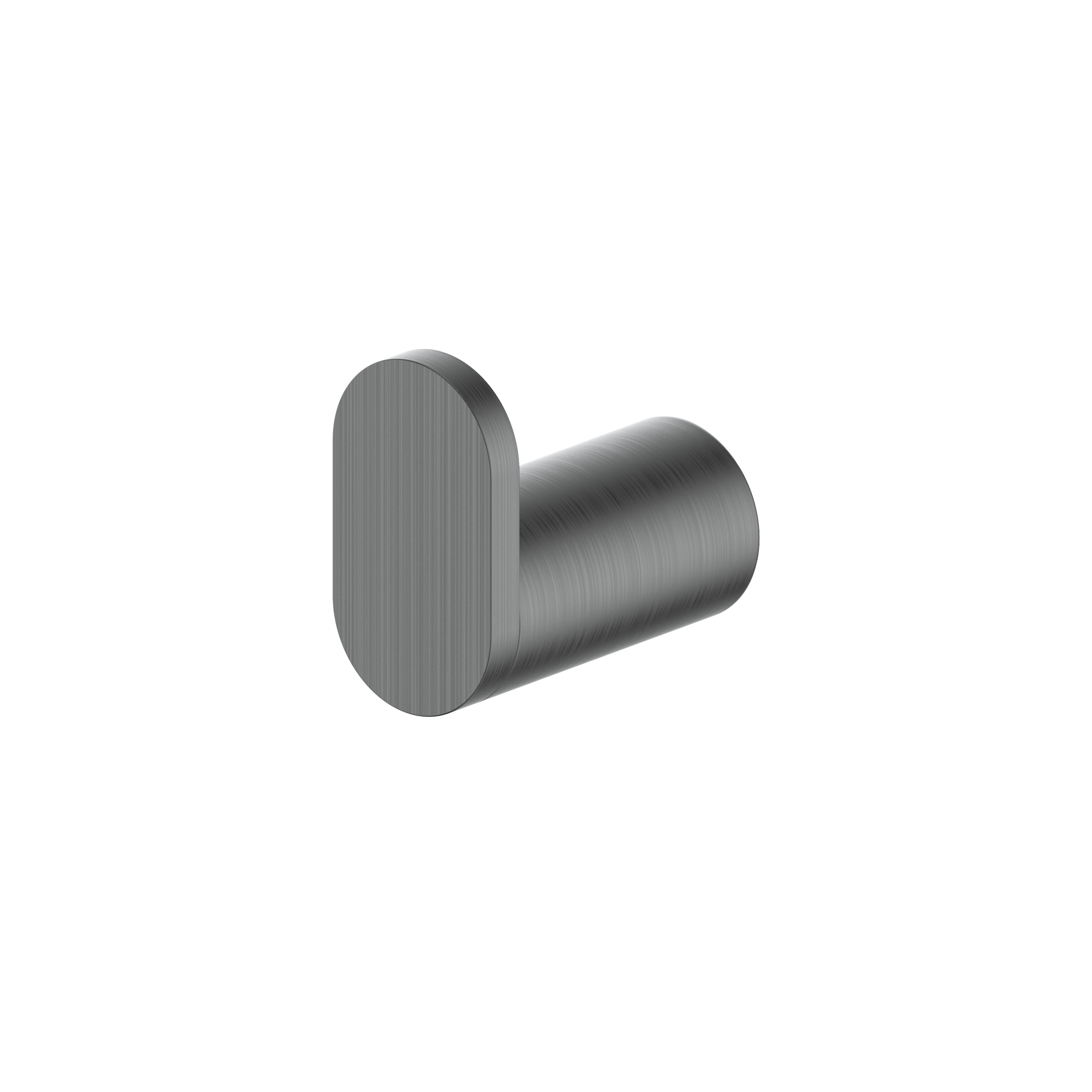 ZLINE Crystal Bay Towel Hook - Gun Metal Finish (CBY HK GM) - Rust-Resistant Bathroom & Kitchen Hooks for Towels, Robes & Utensils