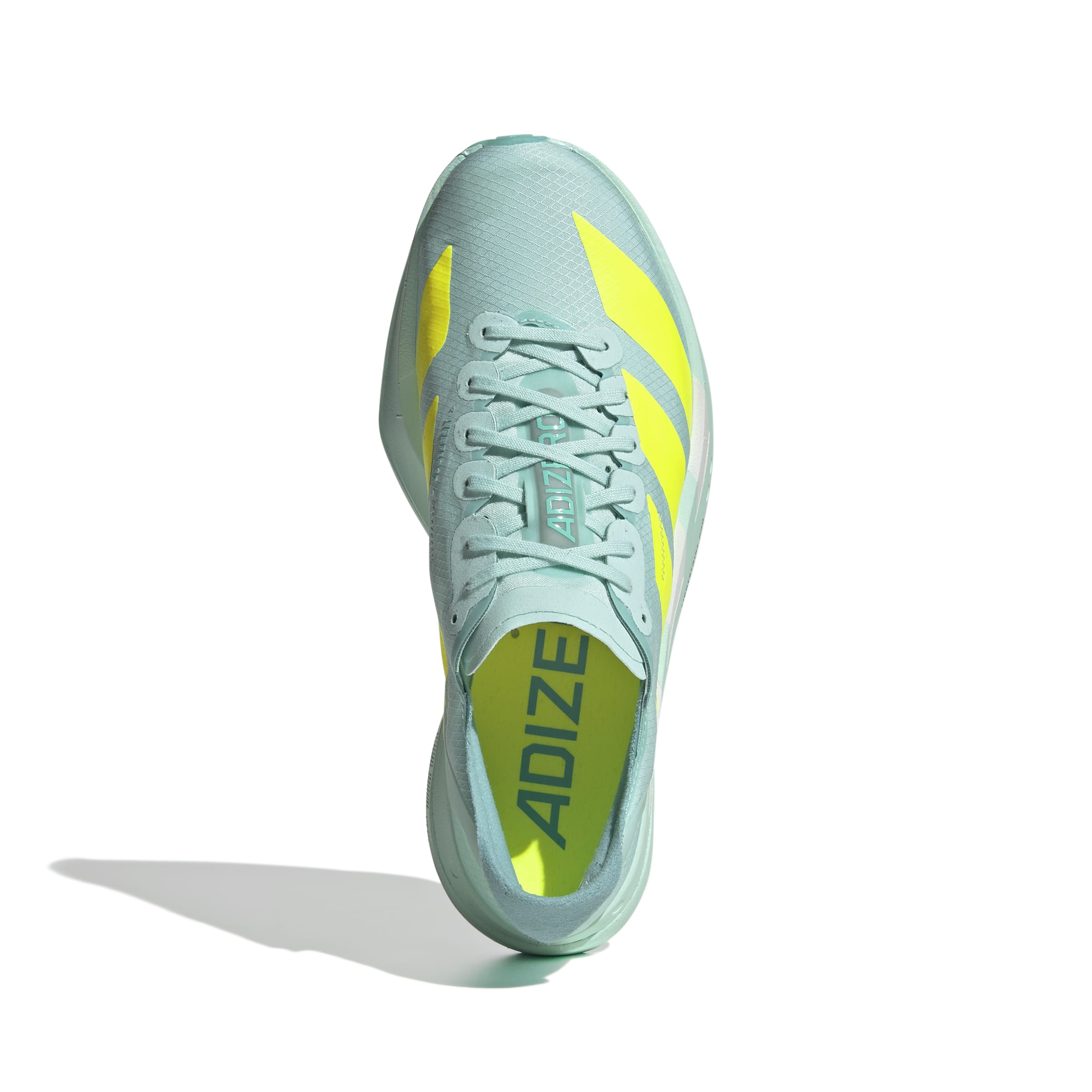 Women's Adizero Adios Pro 4 Running Shoes - Lightweight Performance Sneakers for Marathon & Training (SEFLAQ/LUCLEM/MINTON) | Perfect for Road Racing & Long Distance Running
