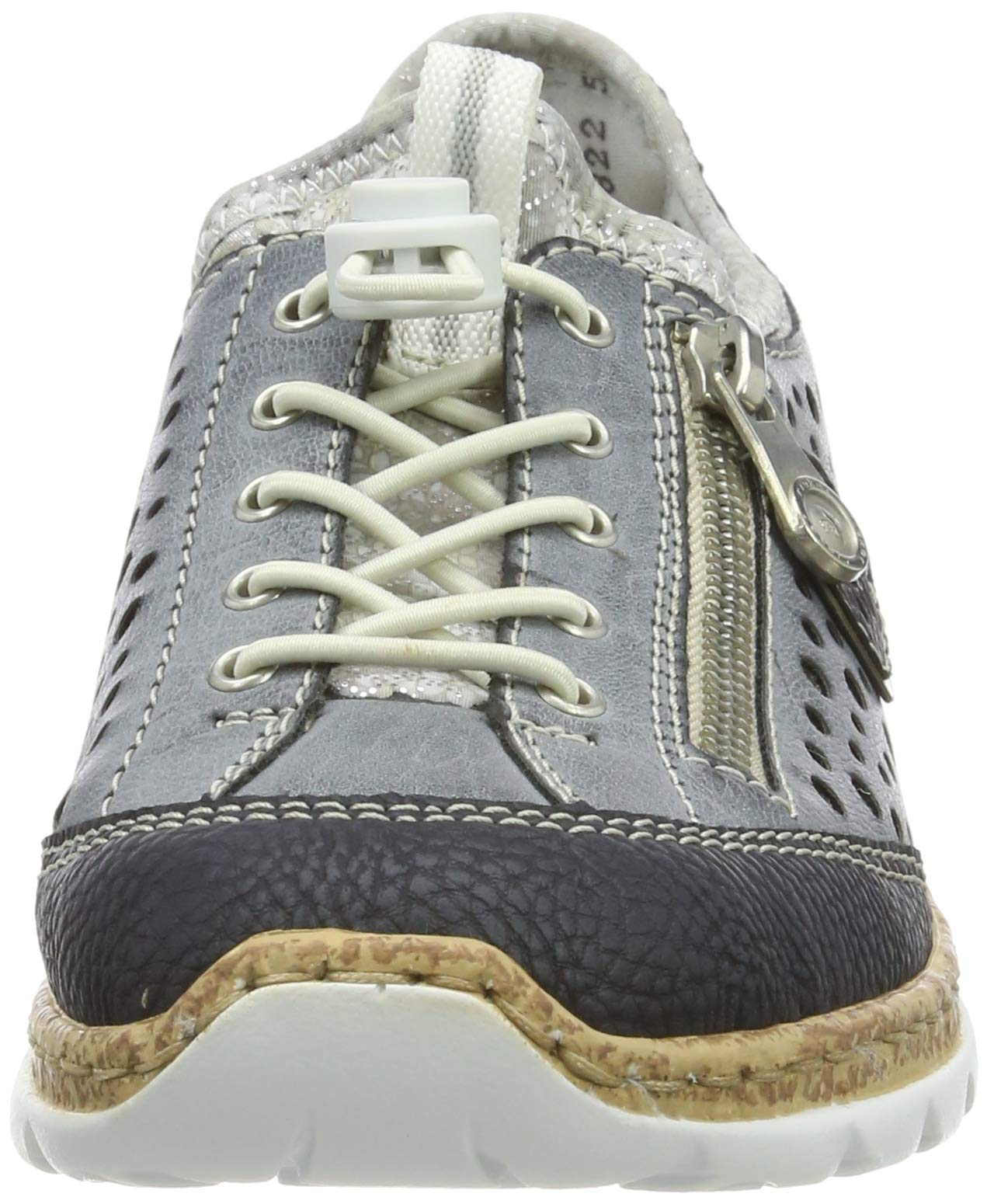 Rieker Women's Comfort Loafers - Slip-On Casual Shoes for Work, Walking & Everyday Wear | Lightweight & Supportive Footwear for Office, Travel & Outings