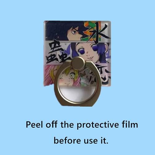 Kerr's Choice Anime Slayer Phone Ring Holder - Adjustable Finger Grip Stand for Smartphones & Tablets - Compatible with iPhone, iPad, Samsung - Perfect for Watching Videos, Gaming & Hands-Free Use