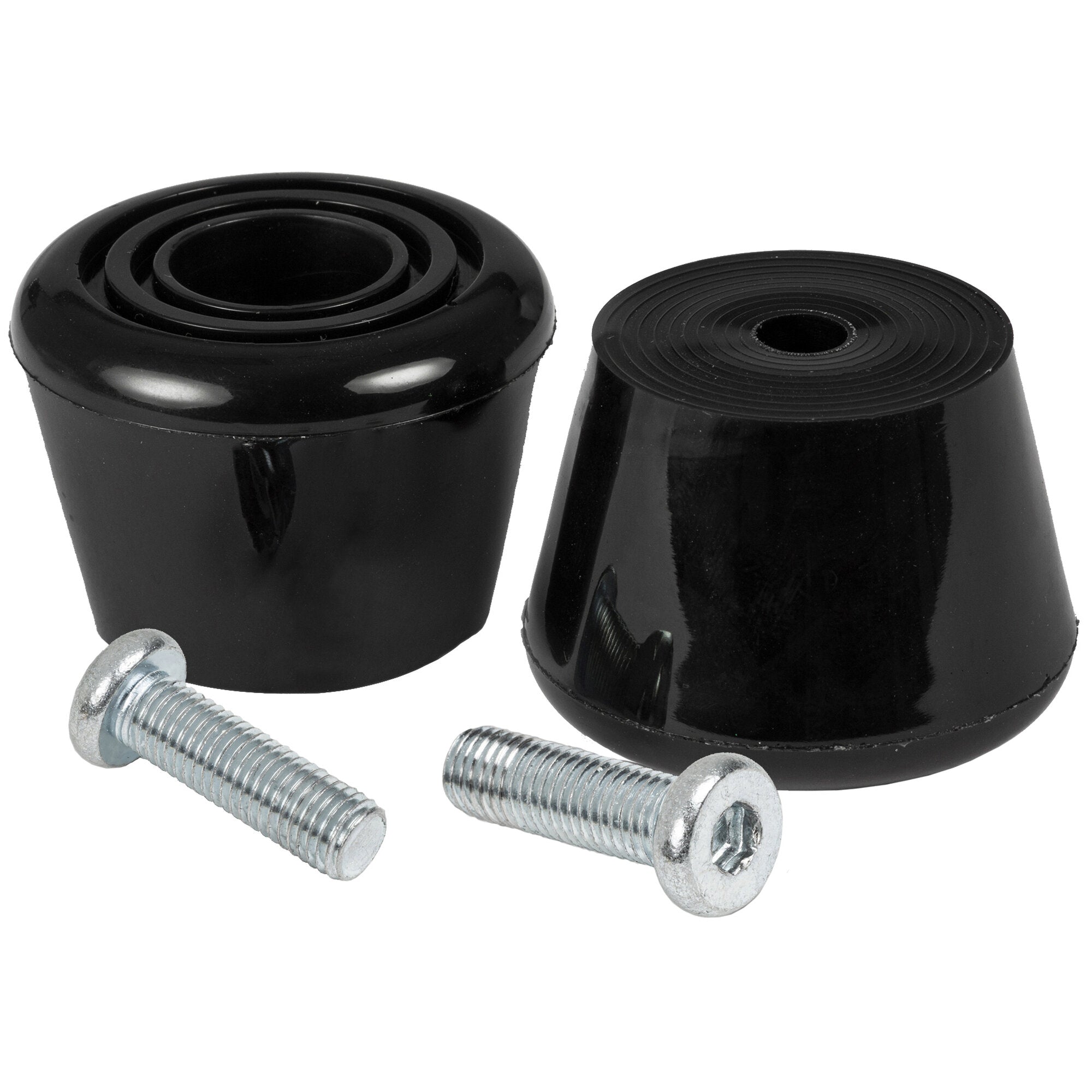 Black Classic Toe Stop Roller Skates - Essential for Roller Derby, Artistic Skating & Rink Safety