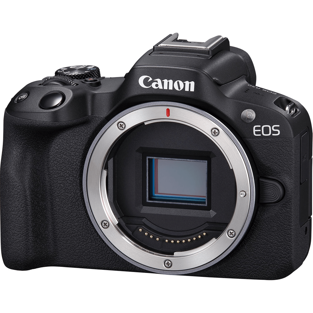 Canon EOS R50 Mirrorless Digital Camera Body Only (Black) - Perfect for Travel, Vlogging & Photography Enthusiasts