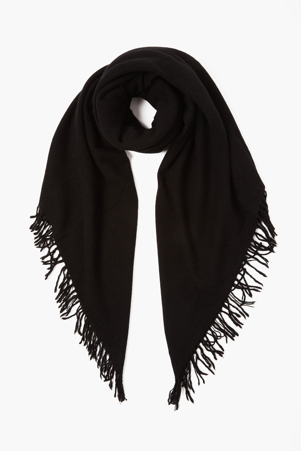 Luxury 100% Cashmere Scarf for Women & Men - Soft Winter Wrap Shawl, Warm Black Cashmere Scarf for Cold Weather, Office, Travel & Gift Giving
