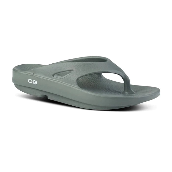OOFOS Unisex Original Recovery Sandals - Olive Drab | Comfortable Arch Support for Post-Workout & Everyday Wear | Perfect for Running, Walking & Relaxation