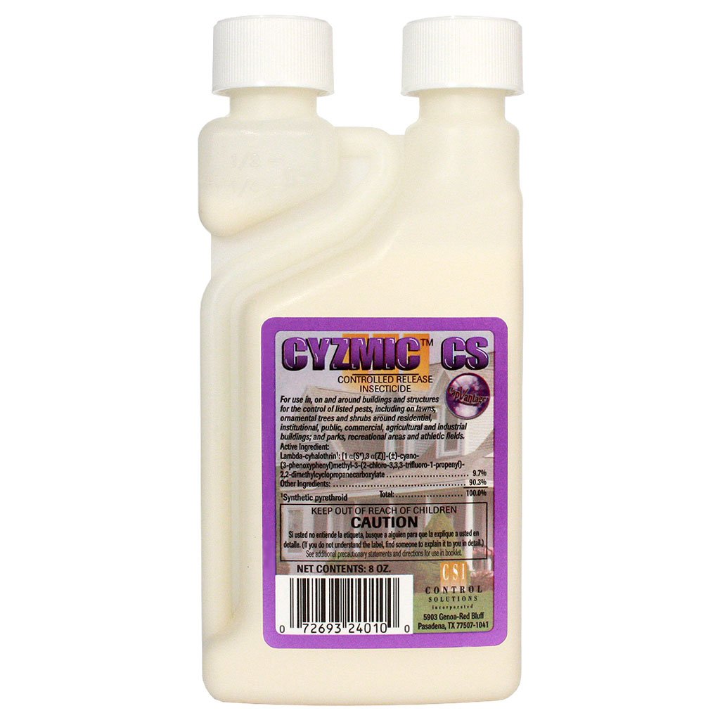 Cyzmic CS Insecticide (Similar to Demand CS) - 2 oz to 8 oz Bottles for Home Pest Control & Professional Use - Effective Against Ants, Roaches, Spiders & More
