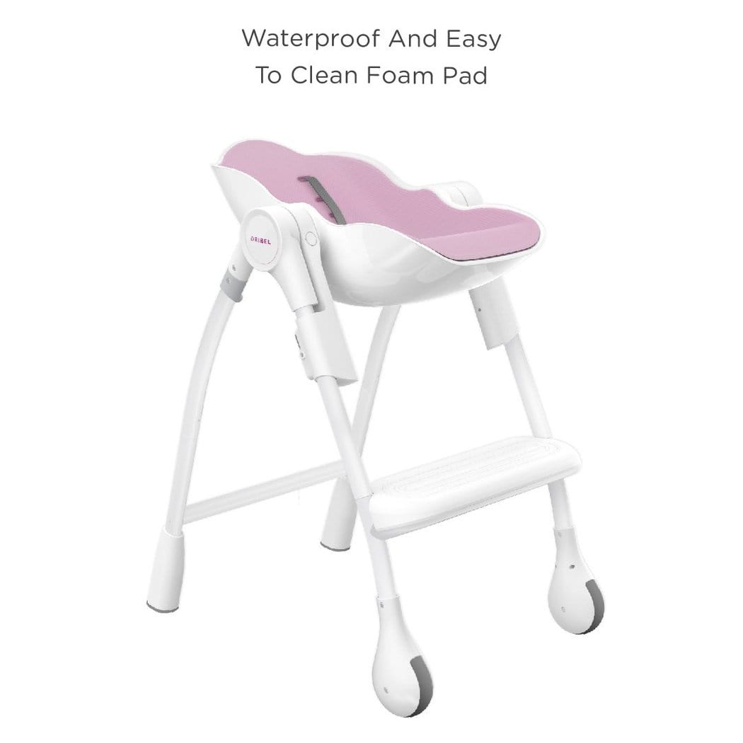 Oribel Cocoon 3-Stage Convertible High Chair for Babies & Toddlers - Adjustable Height, Ergonomic Design for Dining, Feeding, and Playtime at Home
