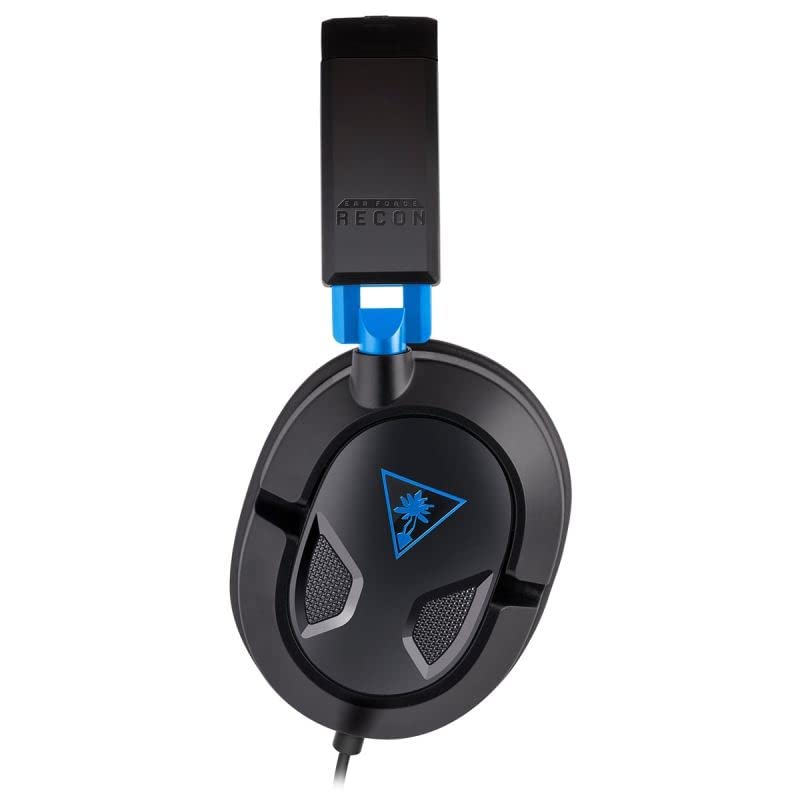 Turtle Beach Recon 50P Stereo Gaming Headset for PS5, PS4 Pro & PS4 - Lightweight Comfort with Flip-Up Mic - Perfect for FPS, Battle Royale & Online Multiplayer Games