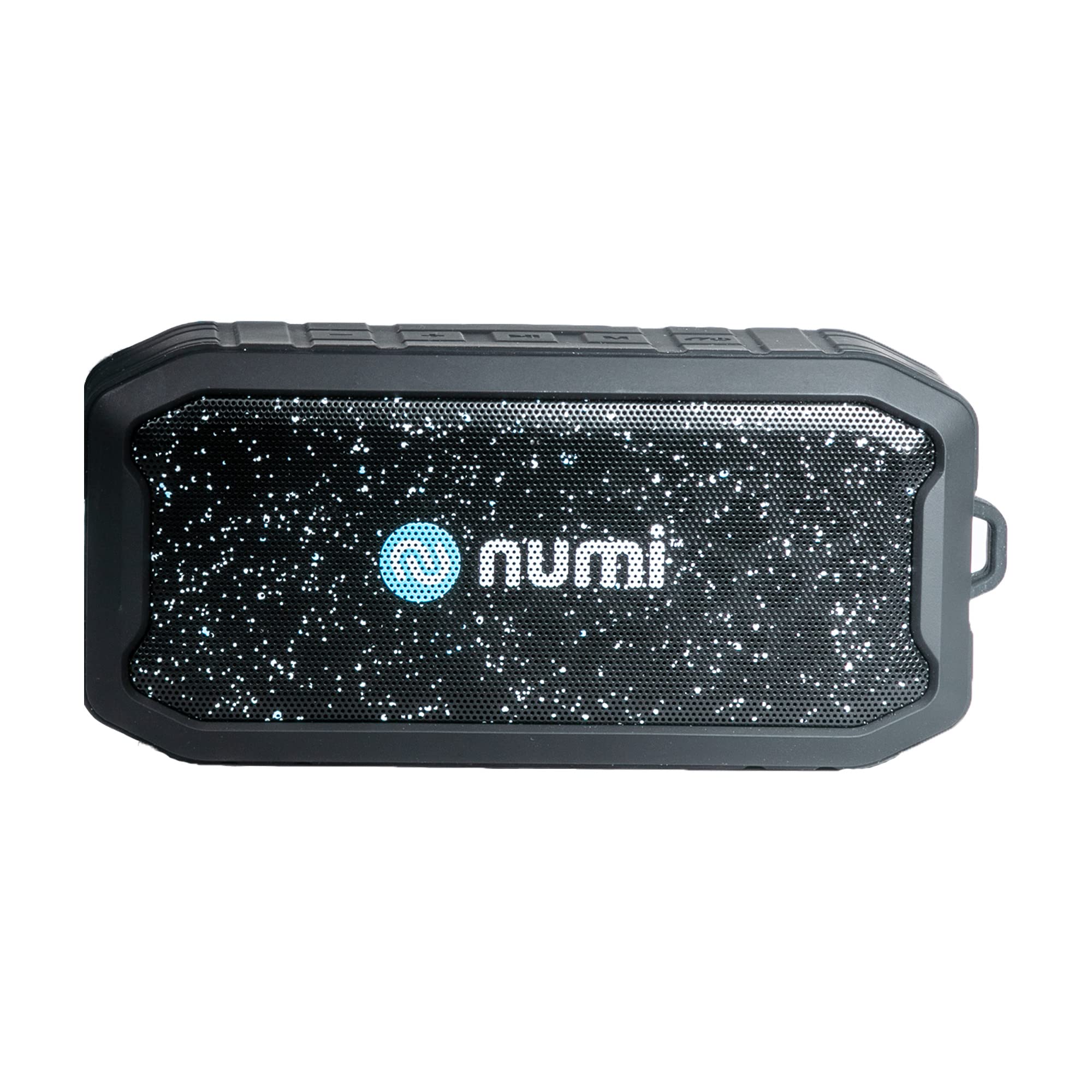 Numi Vibe Wireless Waterproof Bluetooth Speaker - 8+ Hours Playtime, 5W Portable Speaker with Micro-USB Charging Cable | Perfect for Pool Parties, Beach Trips & Outdoor Adventures