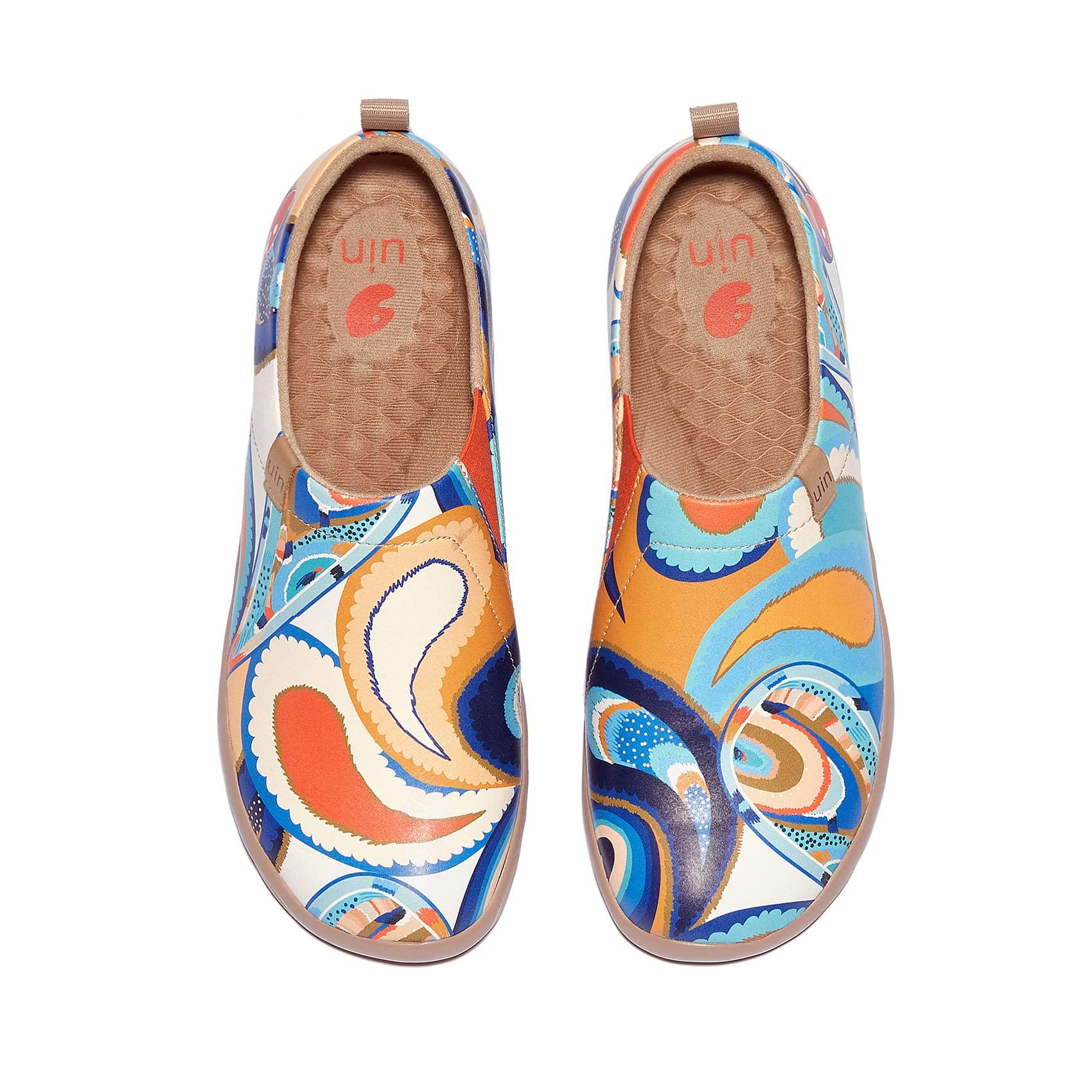 UIN Women's Slip-On Walking Shoes - Lightweight Travel Loafers with Microfiber Upper, Comfortable Casual Sneakers for Women | Perfect for Travel, Work & Everyday Wear