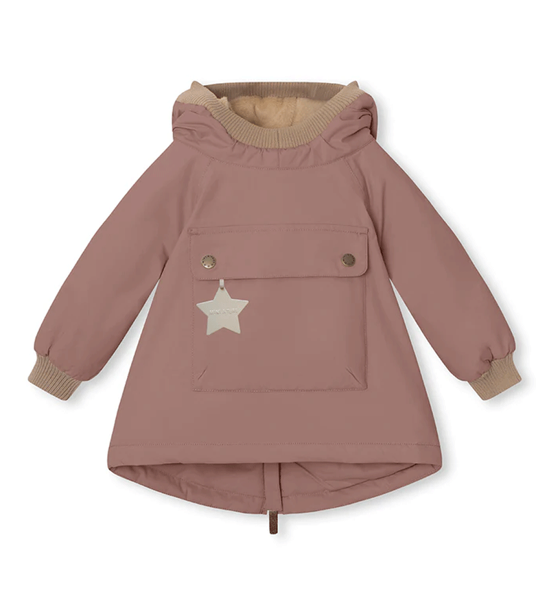 MiniAture Women's Light Plum Winter Coat - Warm & Stylish Outerwear for Cold Weather | Perfect for Daily Commute, Shopping & Outdoor Activities