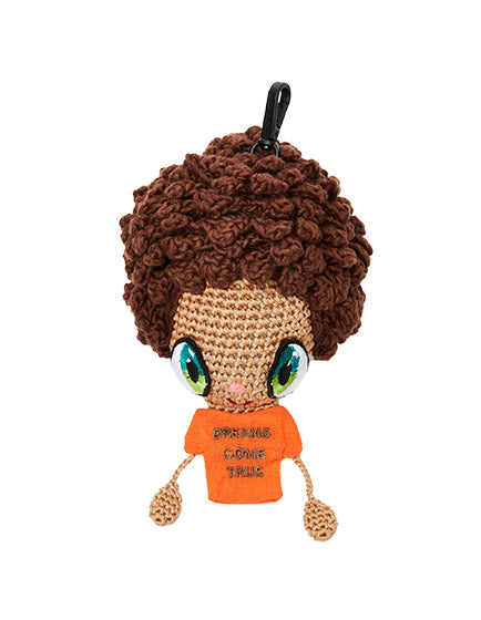 Javier Calleja x Mira Mikati Doll Keychain - Cute Collectible Keyring for Bags, Backpacks & Gifts - Perfect for Anime Fans & Fashion Accessories