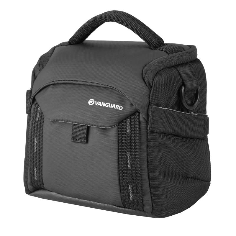 VEO 15M Black Camera Shoulder Bag - Waterproof DSLR Camera Case with Adjustable Strap for Photographers & Travel - Perfect for Outdoor Shooting, Travel Photography & Daily Use