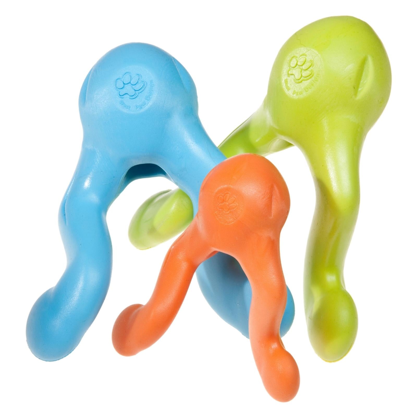 West Paw® TIZZI Green Dog Toy - Interactive Treat Hide & Seek Puzzle for Small & Medium Dogs - Perfect for Indoor Play & Mental Stimulation
