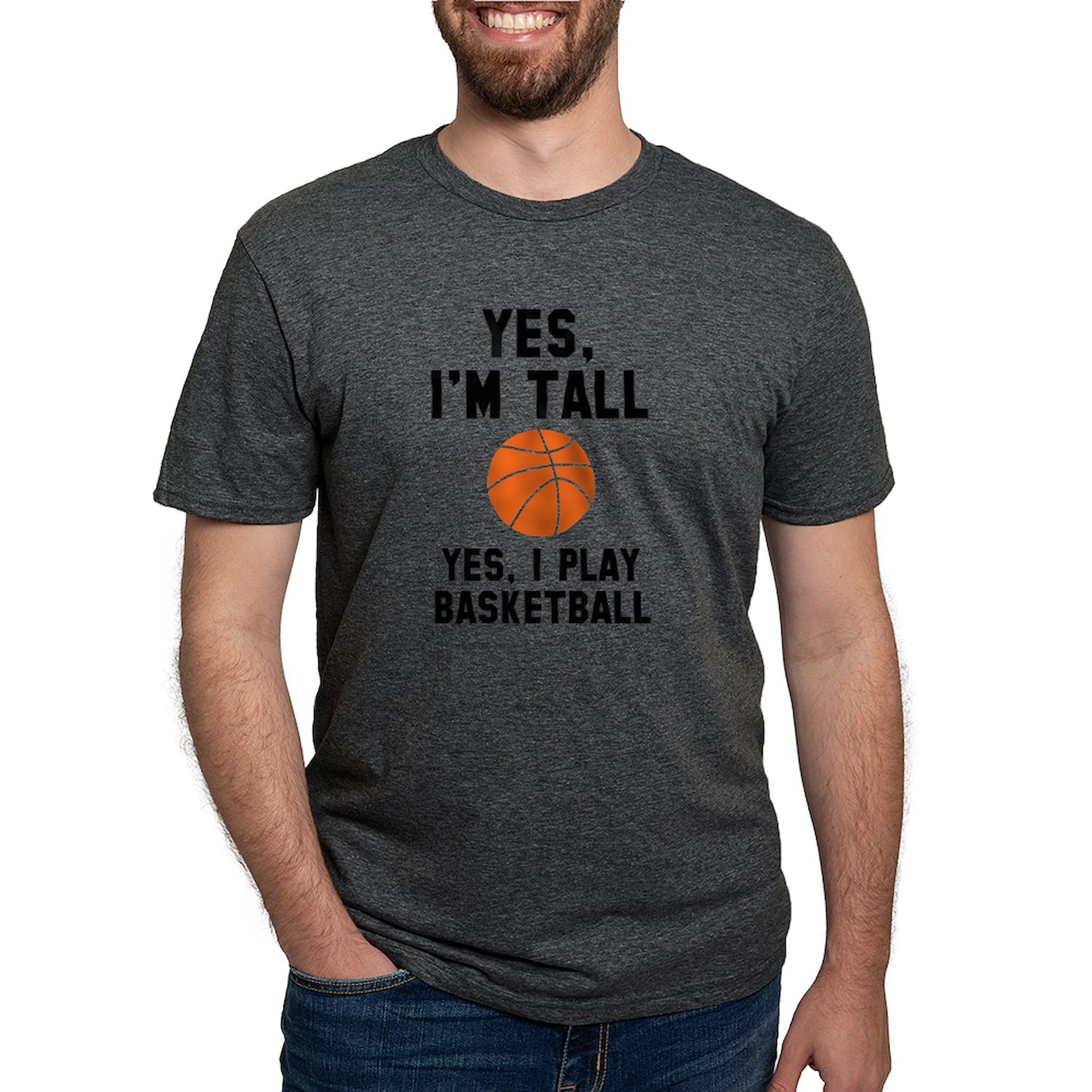 Premium Tri-Blend Men's T-Shirt - 'Yes, I'm Tall' Funny Graphic Tee for Tall Men | Comfortable Casual Wear for Everyday, Gym & Outings