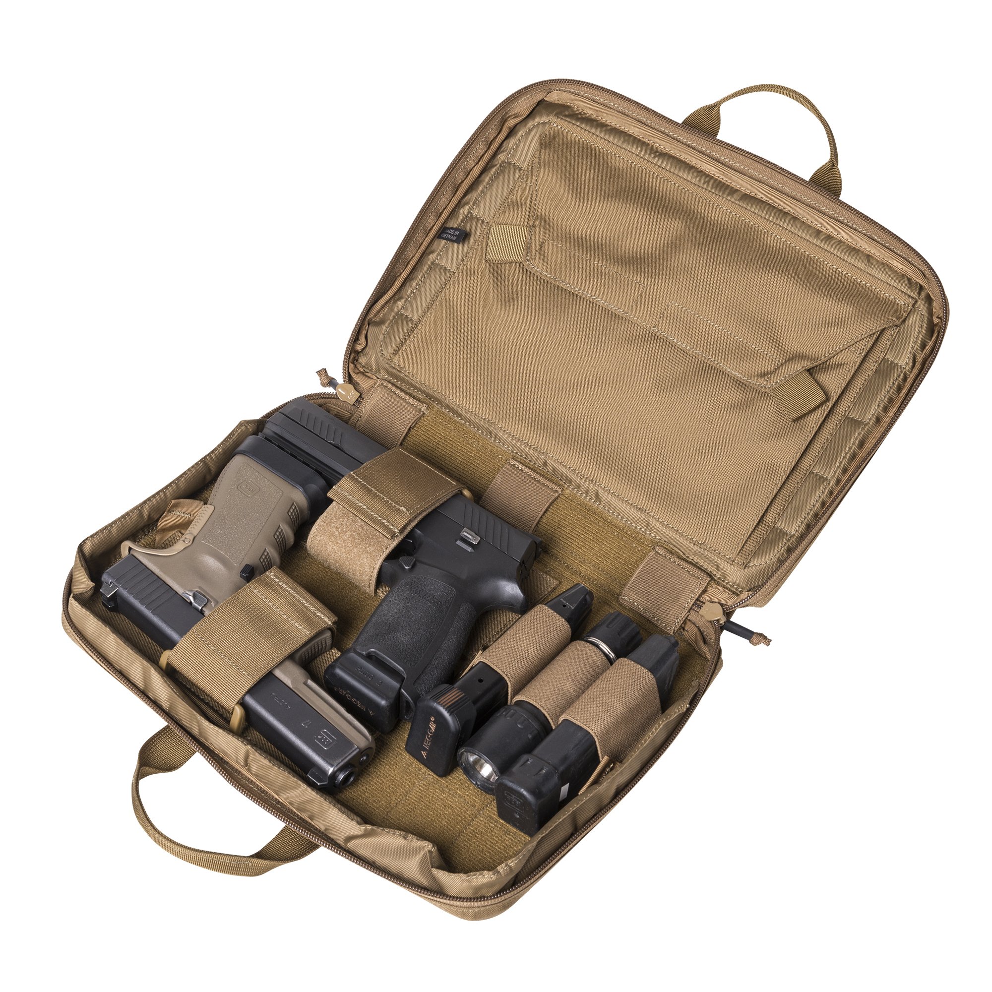 Helikon-Tex Range Line Double Pistol Wallet - Tactical Concealed Carry Pouch for Handguns & Accessories | Perfect for Range Days, Outdoor Adventures & Everyday Carry (EDC)
