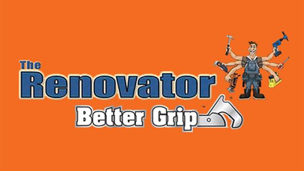 Renovator Better Grip Pro - Ergonomic Multi-Purpose Tool for Home Improvement, DIY Projects & Construction Work | Perfect for Painting, Sanding & Demolition Tasks