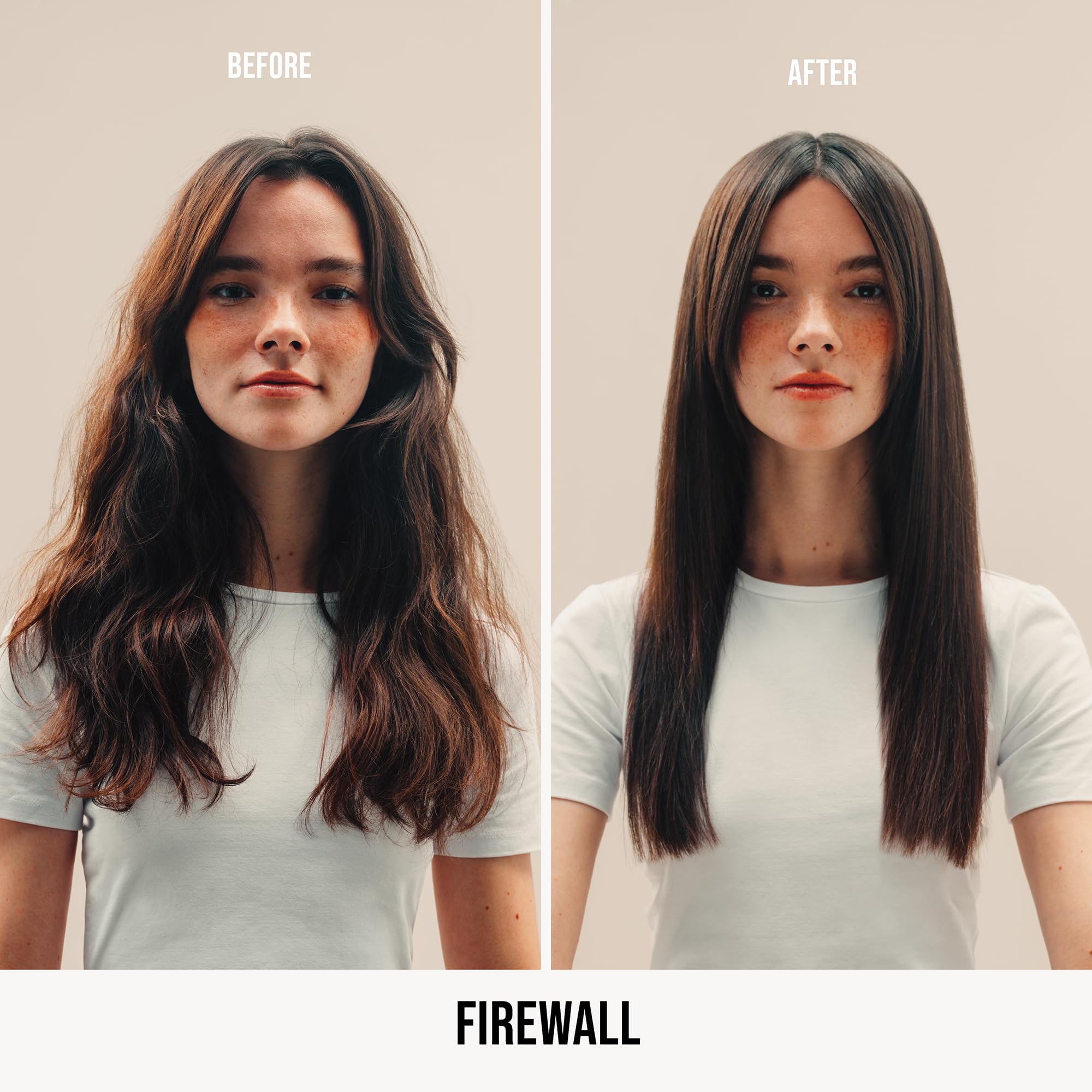 AG Care Firewall Argan Shine & Flat Iron Spray - 5 Oz Heat Protectant for Hair - Smooth, Shiny & Frizz-Free Styling - Perfect for Blowouts, Straightening & Heat Styling Tools