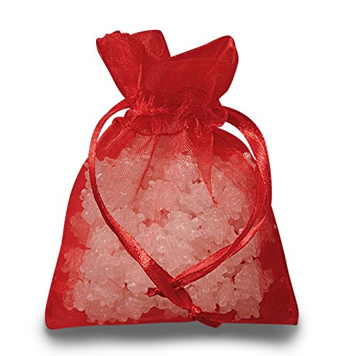 30 Pack Red Organza Gift Bags 2