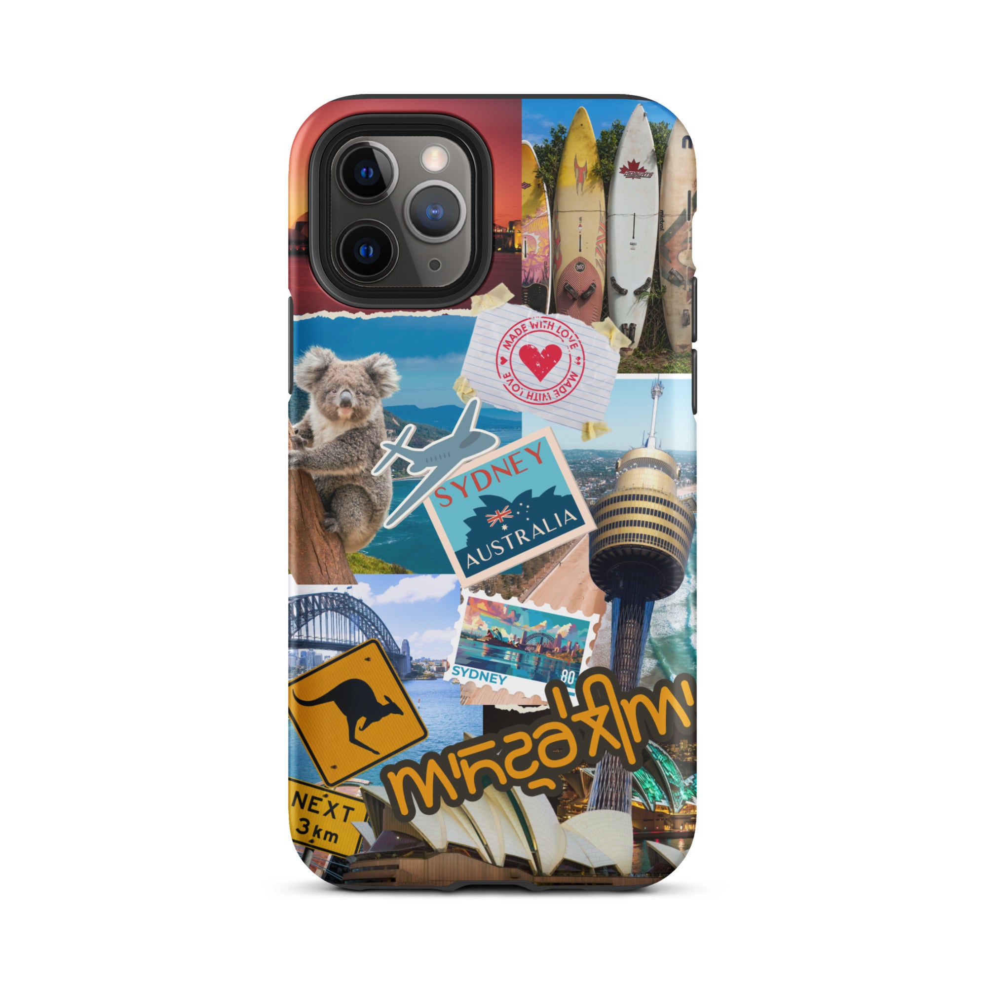 Premium Sydney Collage iPhone Case - Stylish & Durable Phone Cover for iPhone Models - Perfect for Travel, Work & Everyday Protection