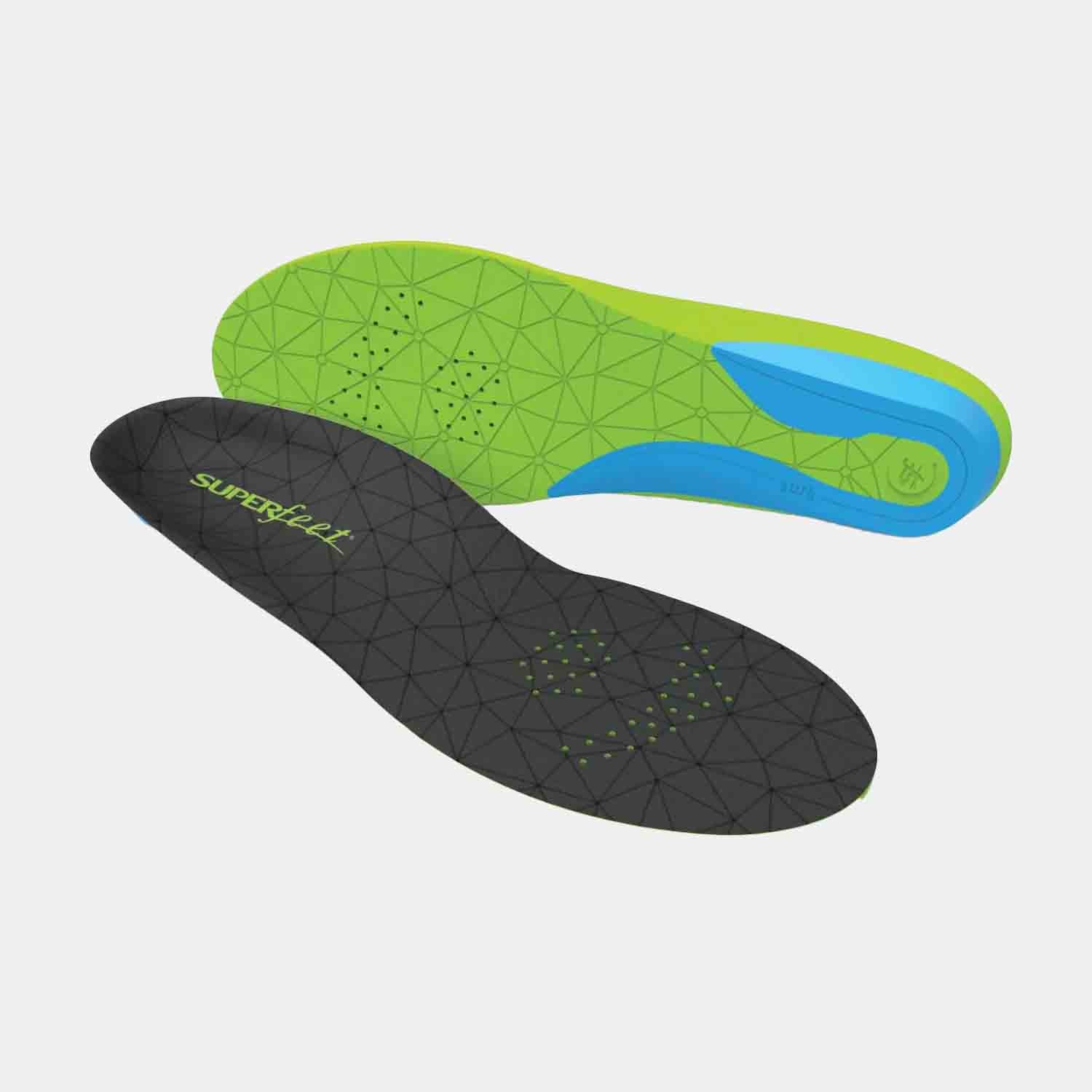 Superfeet FLEXMAX Insoles - Premium Arch Support & Cushioning for Running, Walking & Work Shoes - All-Day Comfort for Men & Women - Ideal for Athletes, Nurses & Standing Workers