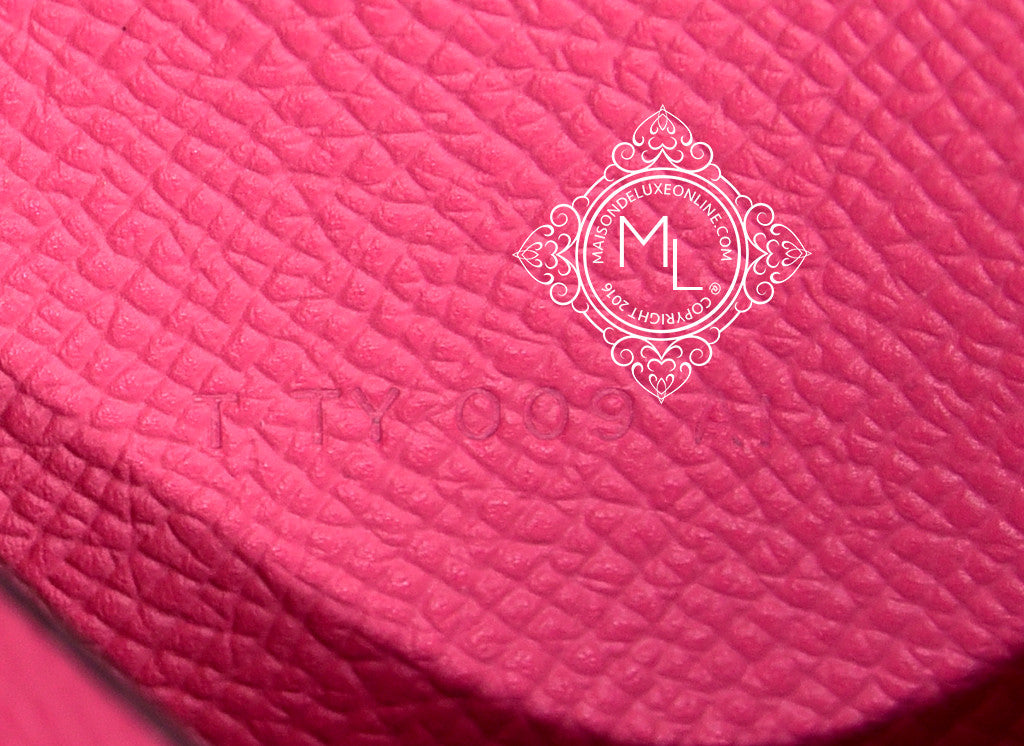 Hermes Rose Azalee Leather Passport Holder & Notebook Cover - Luxury Travel Organizer for Women | Perfect for Business Trips, Vacation & Daily Use