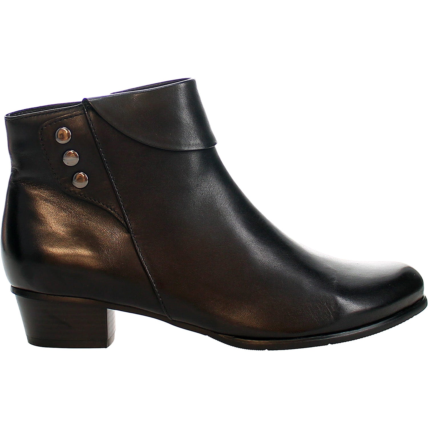Stefany186 003 Women's Black Ankle Boots - Stylish & Comfortable for Casual Outings, Work & Date Nights