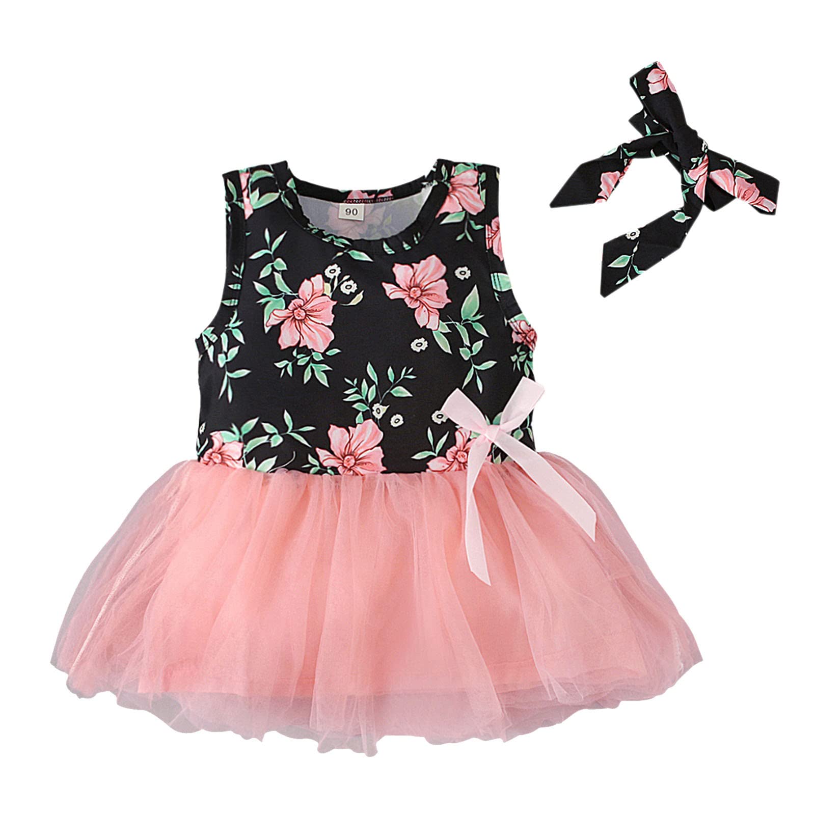 **Princess Dress for Toddlers & Kids - Elegant Girls' Summer Sundress for Parties, Photos & Playtime**
