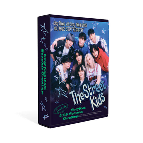 STRAY KIDS 2025 SEASON'S GREETINGS [THE STREET KIDS] K-Pop Merchandise with 2 Random Photocards - Perfect for K-Pop Fans, Collectors & Gift Giving